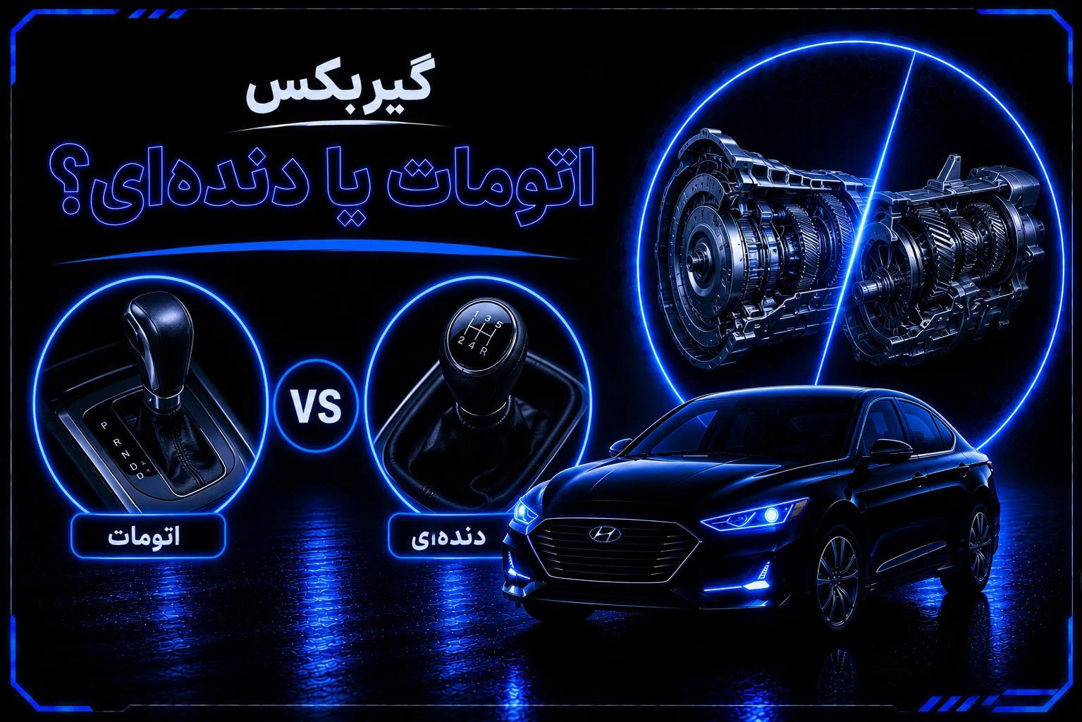 گیربکس اتومات یا دنده ای