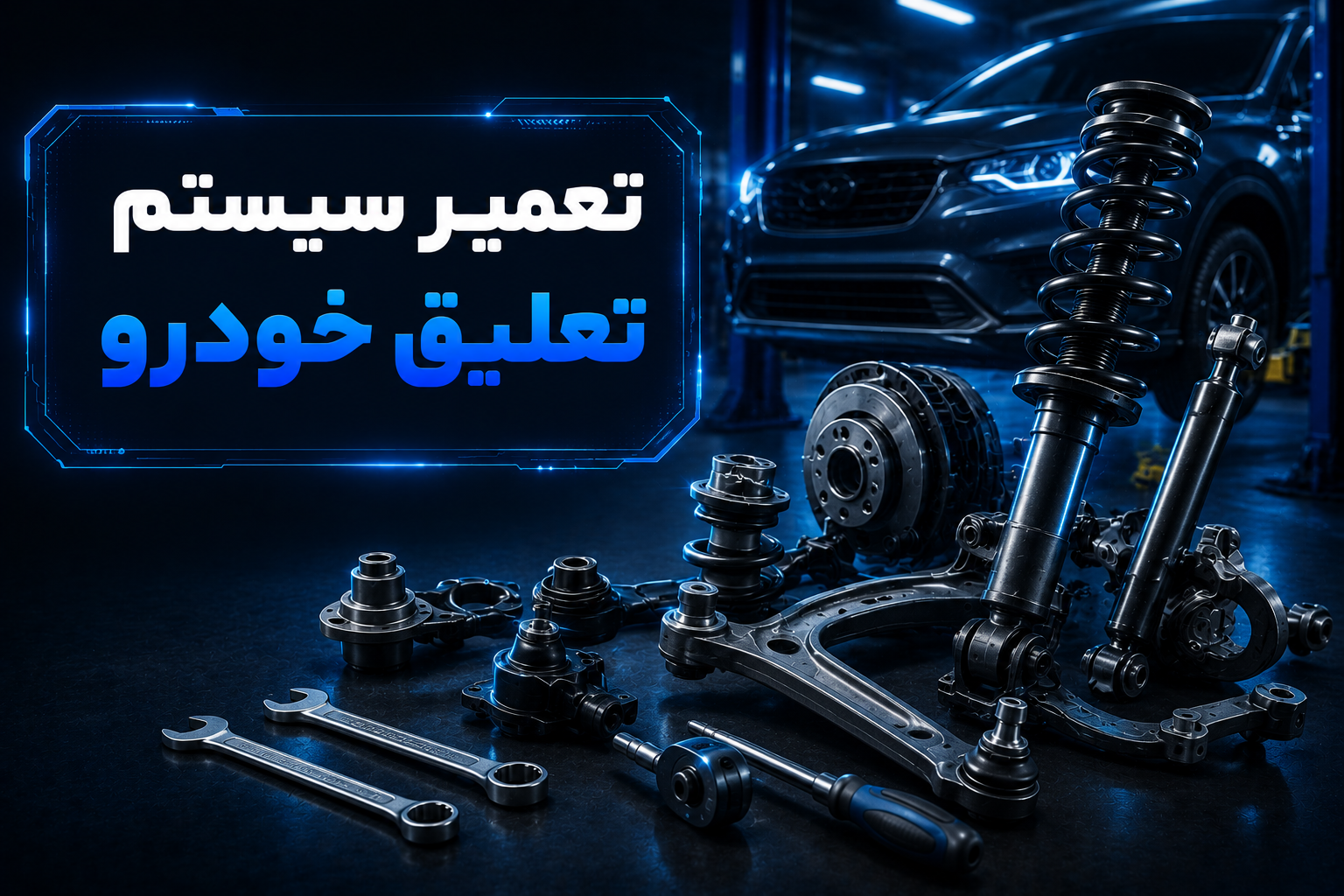 تعمیر سیستم تعلیق خودرو | ۸ نشانه خرابی مهم