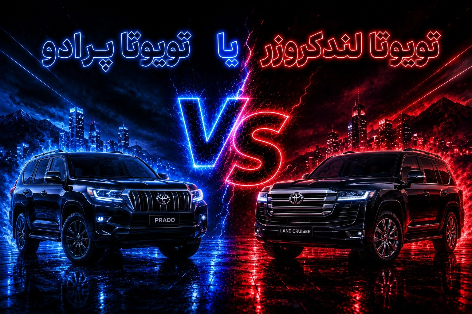 تویوتا لندکروز یا تویوتا پرادو