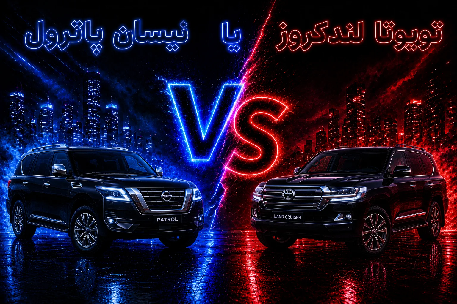 تویوتا لندکروز یا نیسان پاترول